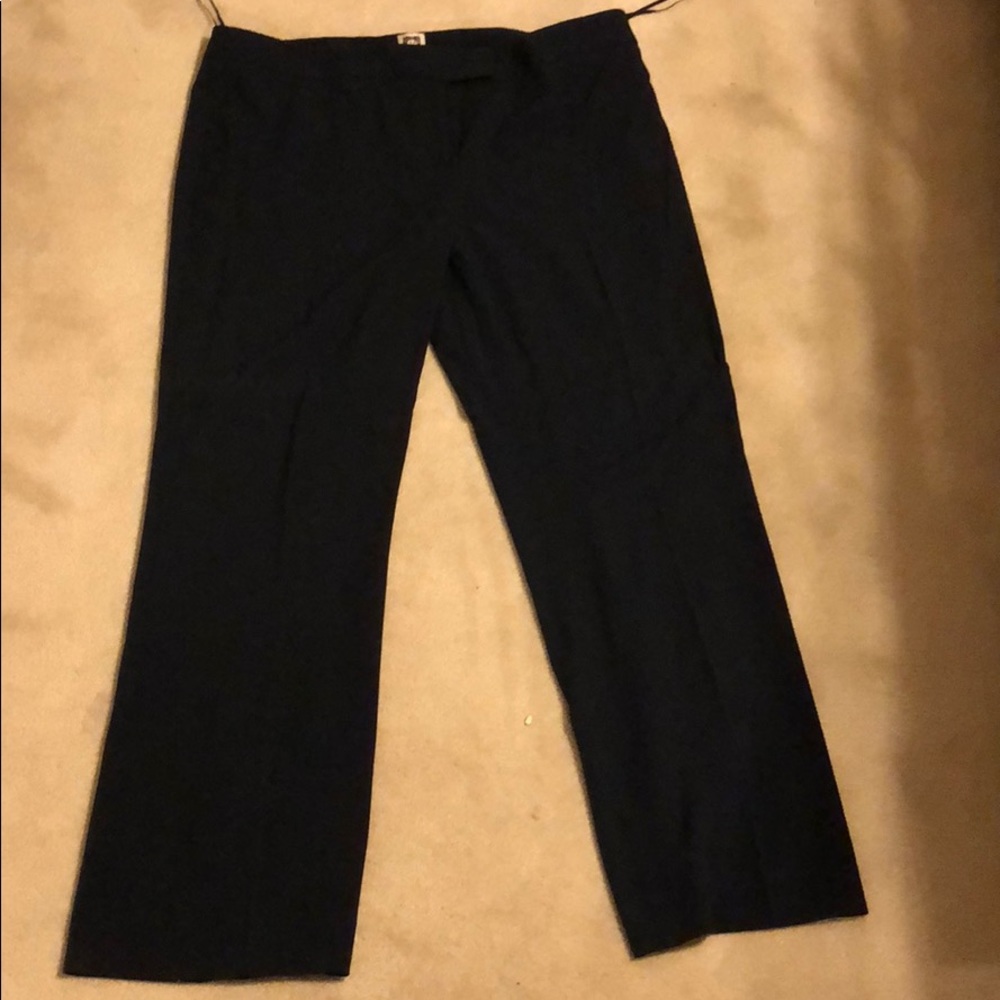 Anne Klein Navy Slacks